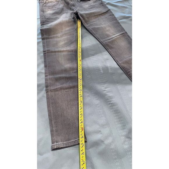 EXPRESS ANKLE JEAN LEGGINGS MID RISE SKINNY GRAY SZ 4 NEW ($79) - Picture 6 of 13